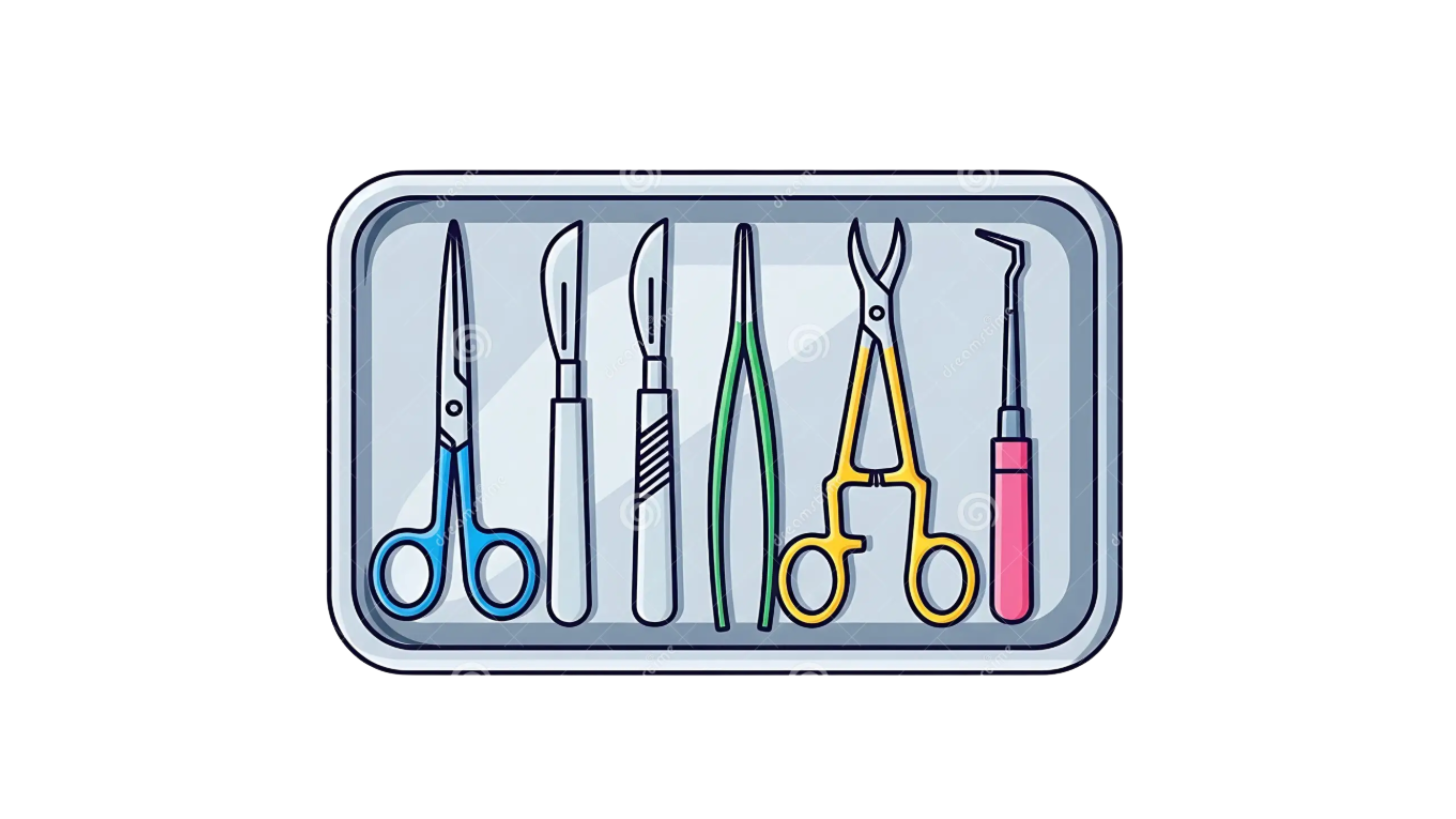Surgical instruments icon